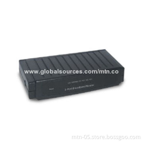 Wired Broadband Router with Broadcast Storm Protection, Supports Bandwidth ControlNew